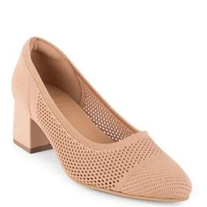 BRAND NEW TAHARI BASILICA LOW-HEEL POINTED TOE KNIT FLAT